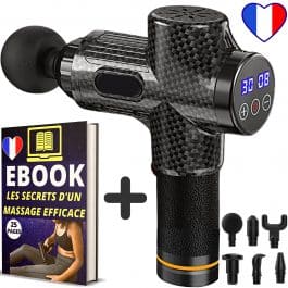 COFFRET PISTOLET DE MASSAGE PRO ORIGINAL 2023 + EBOOK OFFERT !